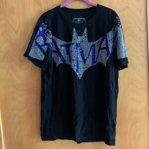 Phillip plein black batman gem t shirt women’s size XL